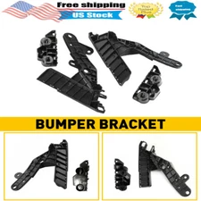 For 13-15 Nissan Altima Sedan Front Bumper Cover Support Mounting Kit Bracket 4X