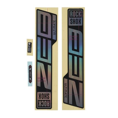 RockShox Gabel DecalKit ZEB Ult. 27/29'' 11.4018.105.053,gloss Rainbo-Folie für s