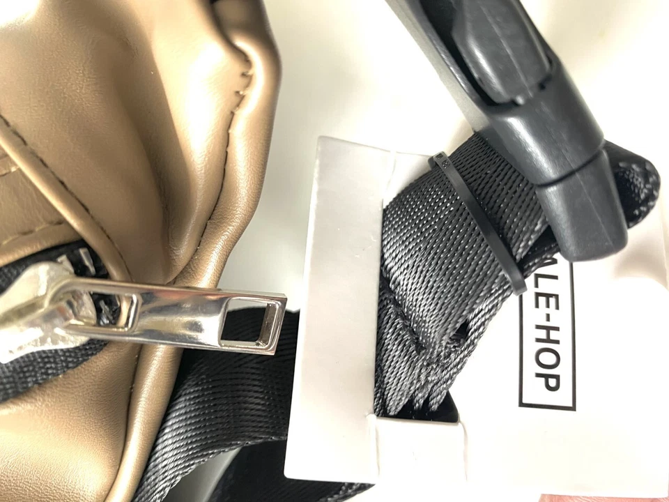 Ale-Hop bum bag/fanny pack faux leather exclusive limited edition brown RRP £40 - Image 3 of 4