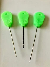 3 Piece Baiting Needle Tool Set Carp Coarse Fishing Boilie Drill Hook Bait