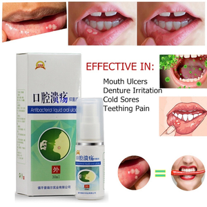 Details About Mouth Ulcer Treatment Gel Natural Herbal Oral Antibacterial Cream Fast Relief - 