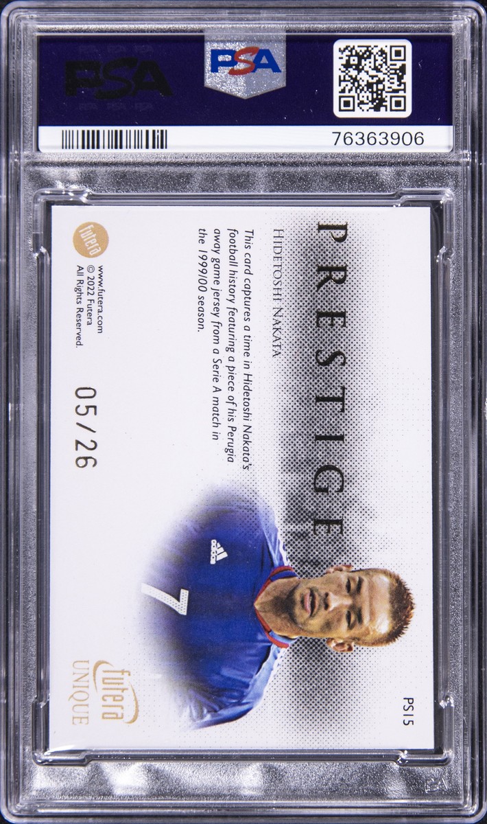 2022-23 Futera Unique World Football - Prestige Relics Hidetoshi