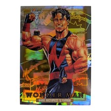 WONDER MAN 2024 Marvel Masterpieces '92 Platinum Holofoil #93 Joe Jusko SP