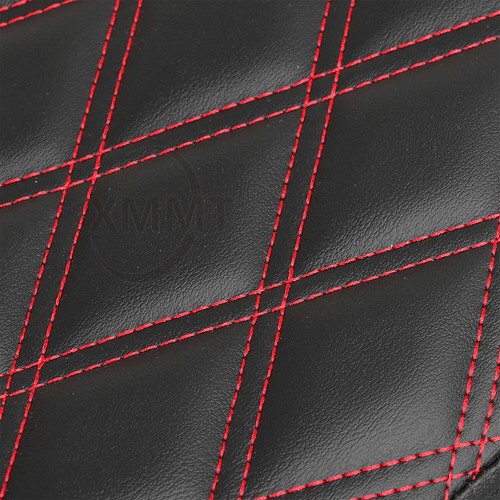Motorcycle Red Diamond Passenger Seat For Honda Shadow ACE 750 VT750CD 1998-2003 - Picture 7 of 16