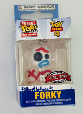 Funko pop pocket Keychain Forky Toy story Disney special edition llavero  UK