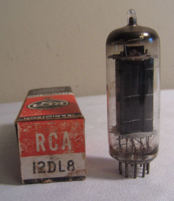 RCA 12DL8 Electron Radiotron Electronic Tube In Box NOS