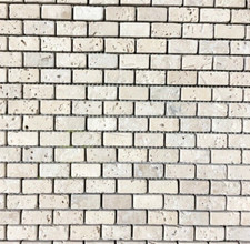 12x12 Tile Mosaic Nocce Cream Travertine Backsplash 10 Square Feet Tiles T-30