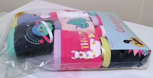 Cat & Jack Girls Size 12 Cotton Hipsters 9 Pack Target Underwear - Picture 3 of 6