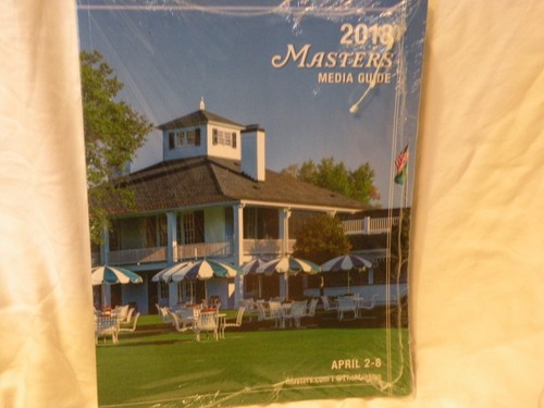 2018 Augusta National Golf Club Masters Tournament Media Guide NEW - SEALED - Picture 6 of 6