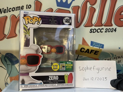 Funko Pop! Vinyl: Disney - Zero (Glow) (SDCC) - San Diego Comic Con (Exclusive)