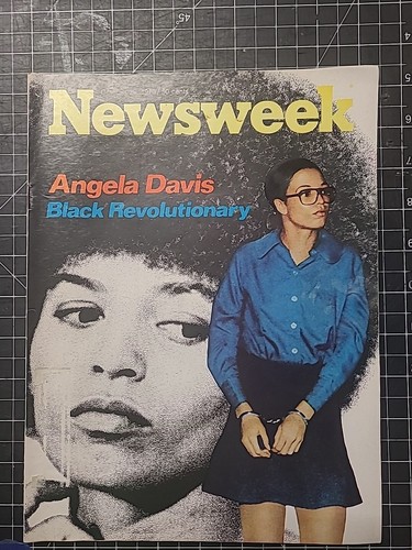 Newsweek Magazine 26. Oktober 1970 ~ Angela Davis ~ Schwarzrevolutionär