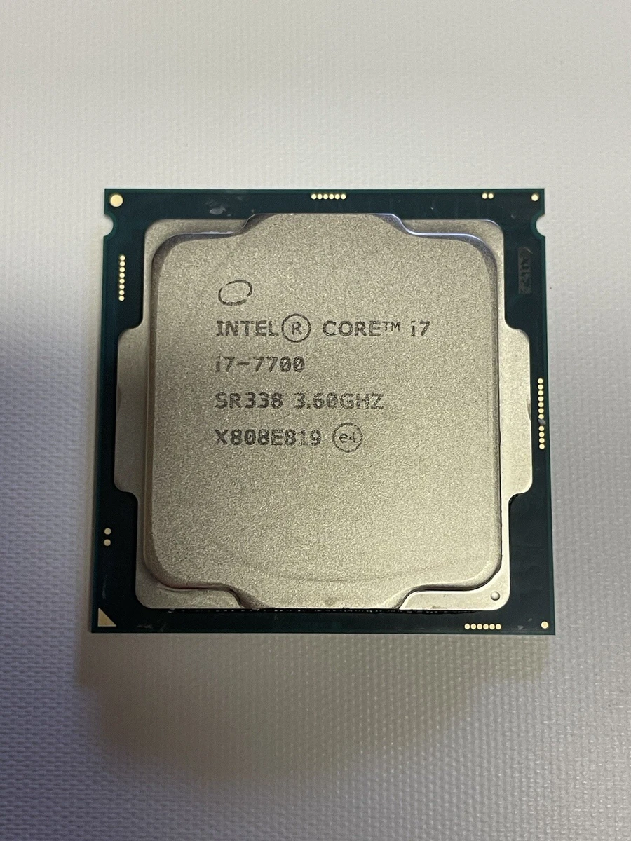 Intel Core i7-7700 7th Gen. LGA 1151/Socket H4 Computer Processors