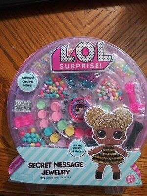 LOL Surprise Secret Messages Jewelry Ages 5+ Includes everything