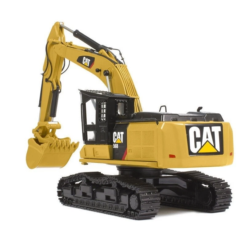 1/50 Caterpillar Crawler Excavator 568LL CAT TR40003 Logging Machine Diecast Car - Image 2 of 4