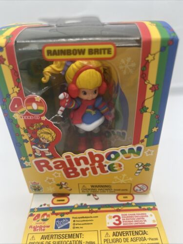 Complete Set Of 6 Winter Christmas Rainbow Brite Figurines The Loyal Subjects - Picture 7 of 8