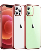 Temdan iPhone 12/12 Pro Case, [Not Yellowing] [Ultra Slim] Lightweight