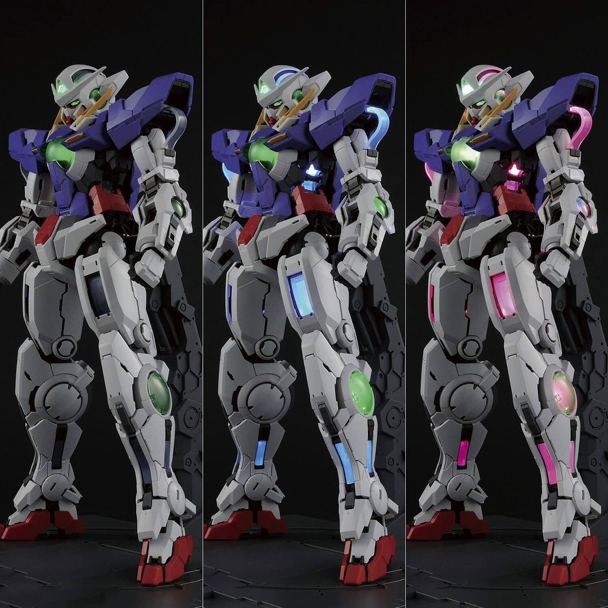 ロボット GUNDAM EXIA PG 1/60 LIGHTING MODEL BANDAI Perfect Grade Gundam Exia Lighting Model 1/60 Scale Plastic