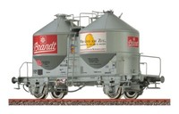 "Brawa H0 50531 StaubbehäLterwagen Bauart Ucs 909 \"Brandt\" Der Db / Ag Neu & Ovp"