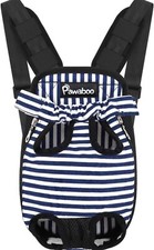 Pawaboo Pet Carrier Backpack Adjustable Front Cat Dog Carrier Travel Bag