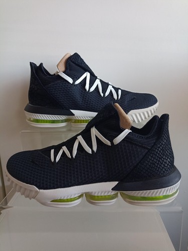 NIKE LEBRON XVI 16 LOW ,,Black Python'' SIZE UK 10.5 EUR 45.5 (CI2668 004) - Picture 4 of 9