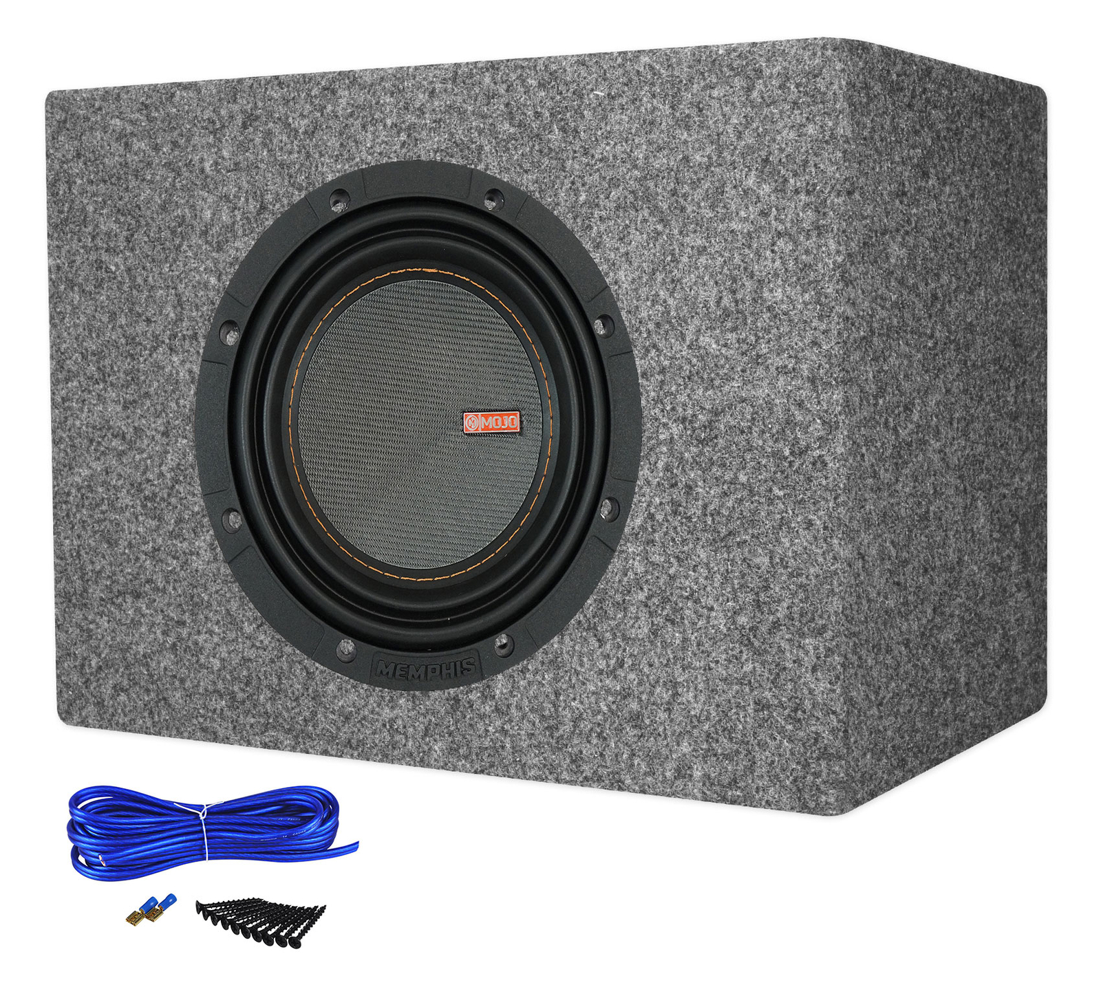 Автомобильный сабвуфер Memphis Audio MOJO MJM612 65 мощностью 1400 Вт для соревнований Герметичный саб-бокс 29090₽