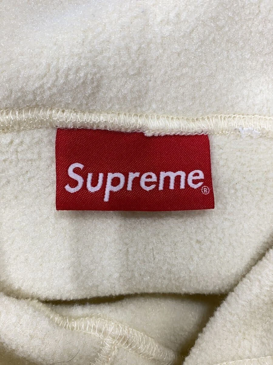 Felpa Supreme con cappuccio L poliestere panna usata