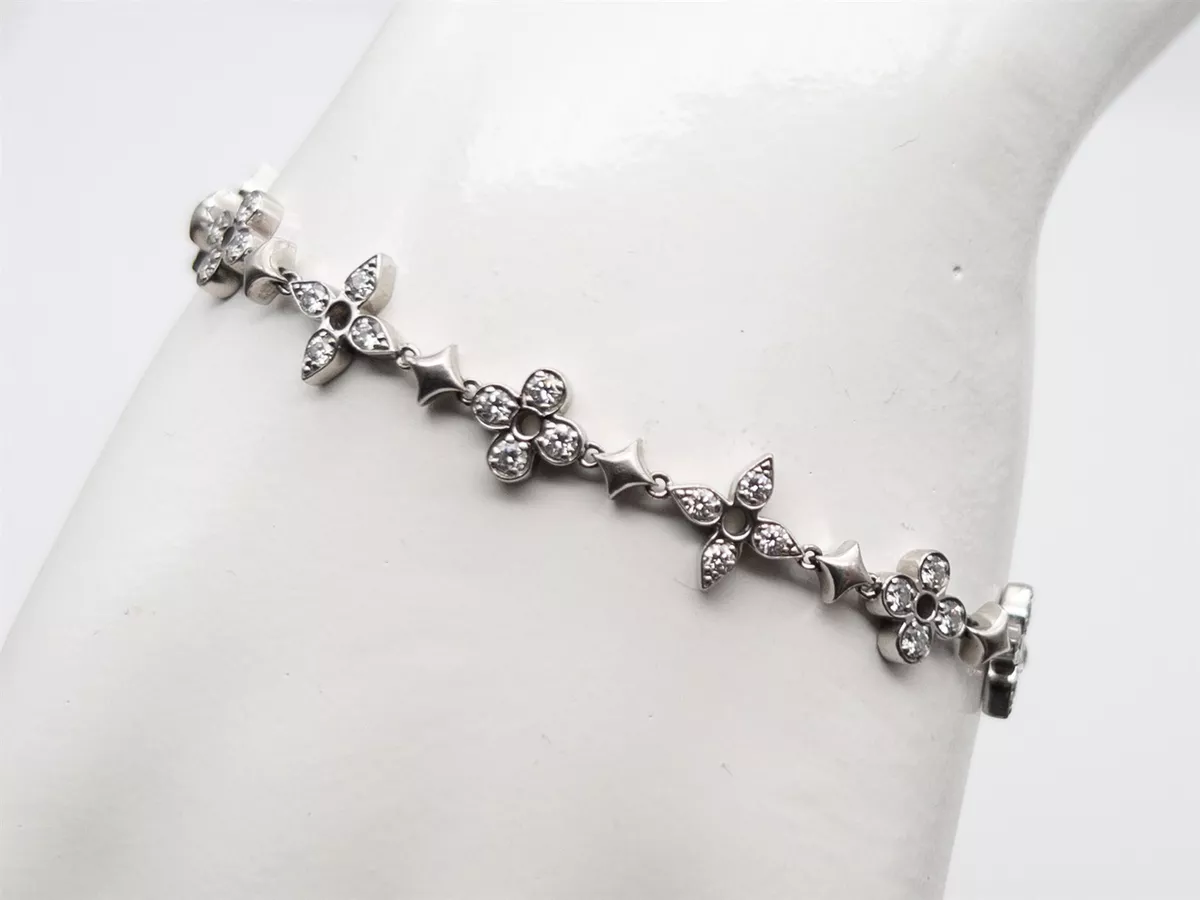 Louis Vuitton 18K White Gold Bracelet