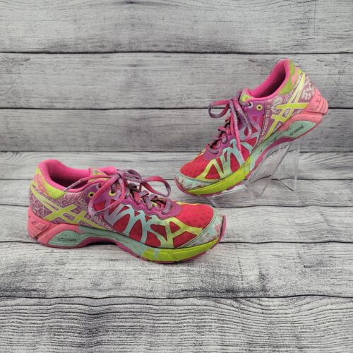 Asics Gel Noosa Tri 9 Women's Running Shoes Pink/Multicolor T458Q Size 5.5 - Picture 2 of 9