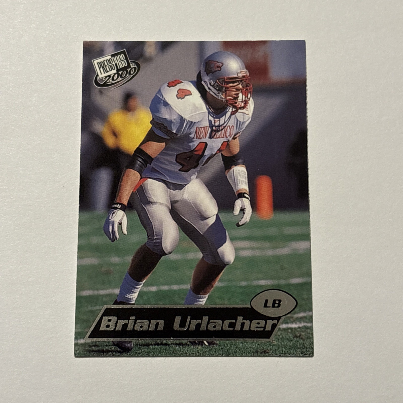 Brian Urlacher Press Pass #8 Base