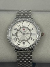 New Michele Serein Mother of Pearl Dial Steel Ladies Watch MWW21B000143