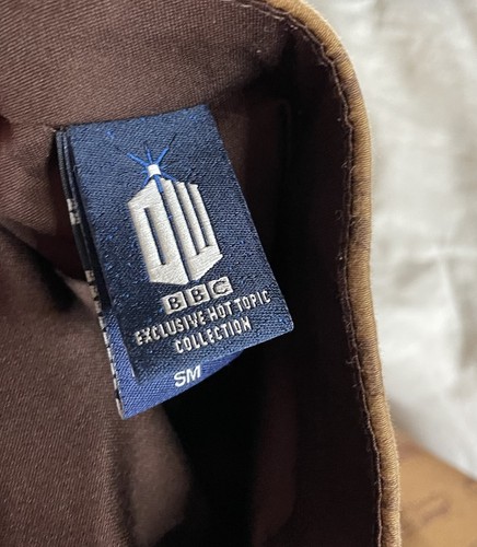 Hot Topic Dr. Who Marrón Destornillador Sónico Halter Top Vestido Juegos con disfraces Pequeño - Imagen 5 de 5