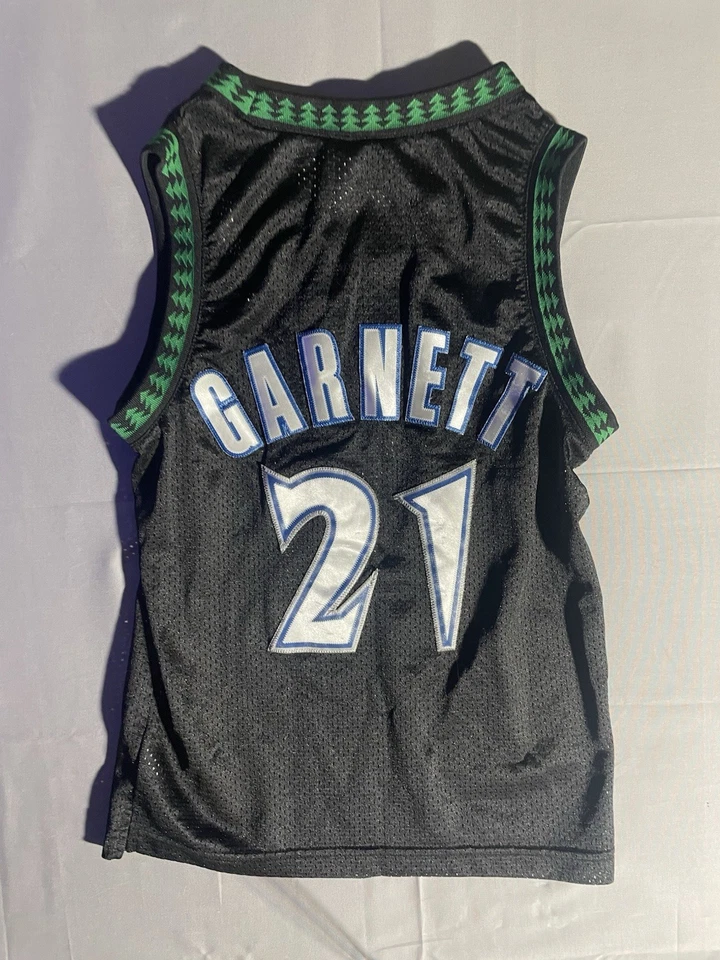 Camiseta Nike Kevin Garnett Timberwolves Juvenil Pequeña Foto 2 de 2