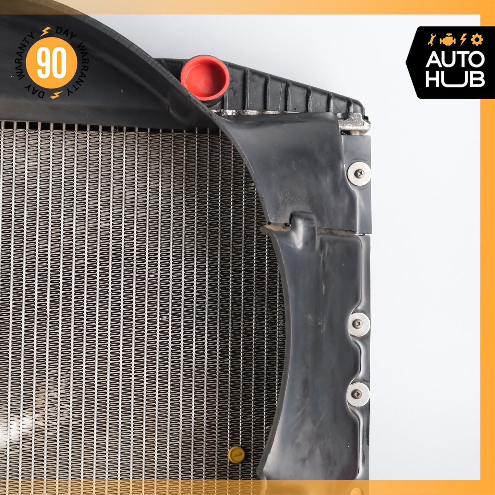 00-02 Bentley Arnage Engine Cooling Water Radiator w/ Duct OEM 42k