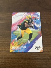 2025 Panini Rookies & Stars Josh Jacobs Artistry in Motion Insert GB Packers
