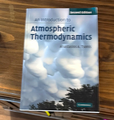 Cambridge An Introduction to Atmospheric Thermodynamics 2nd Ed Tsonis