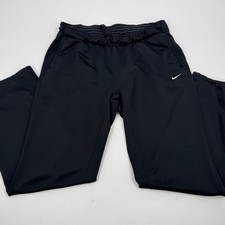 Nike Therma FIT Black Athletic Track Pants Joggers Mens Medium M 684987-010