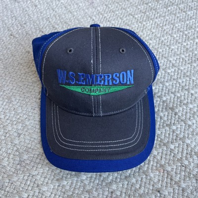 W.S Emerson Company Strapback Baseball Hat Cap Adjustable