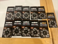 Rayovac Loud N Clear Size 312 11 Packs 88 Batteries Exp. 5/26