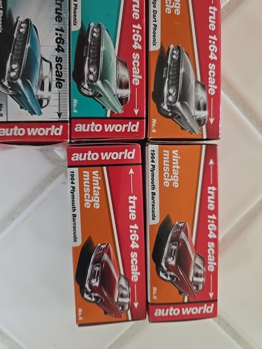 Lotto Auto World Vintage Muscle 1:16 Cars - Foto 6 di 9