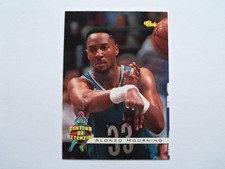 1994 Classic Centers of Attention HOF Player Alonzo Mourning Basketball Card 68