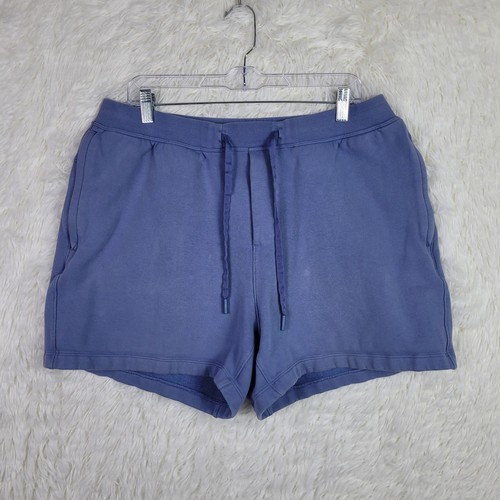 XL Lululemon Herren hellblau Steady State 4,5" Sweat Shorts M7BD4S