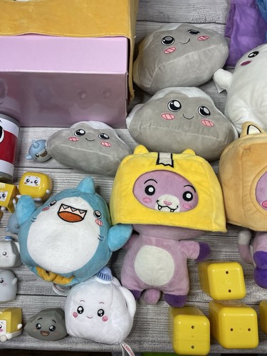 Lanky Box Plush Lot Foxy Boxy Milky Thicc Shark Cyborg Boxy Ghosty 30 pc Lot - Picture 4 of 24