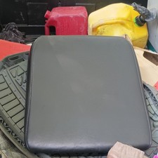 2009-2012 Dodge Ram 1500 2500 3500 Center Console Black Leather Armrest Lid Oem