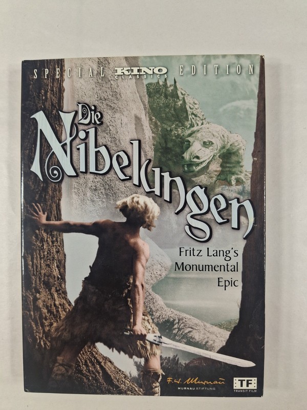 Die Nibelungen (DVD, 1924) 102 year old Fritz Lang epic "The Nibelung" BRAND NEW