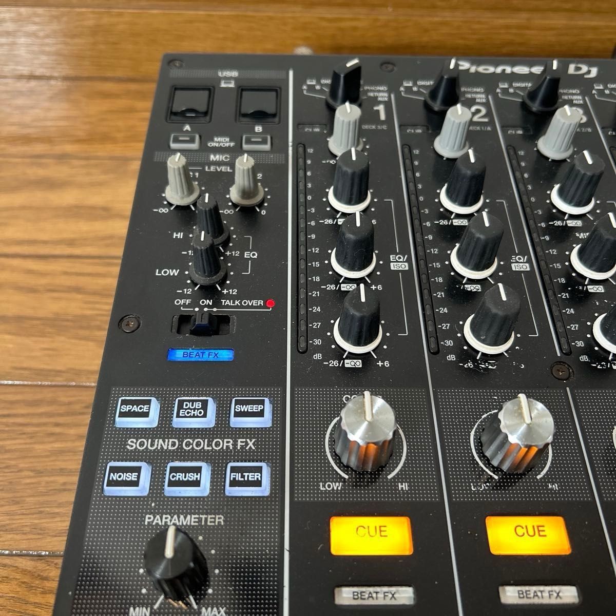 Pioneer DJM-900NXS2 Professional DJ Mixer 4ch Tested 100V AC only