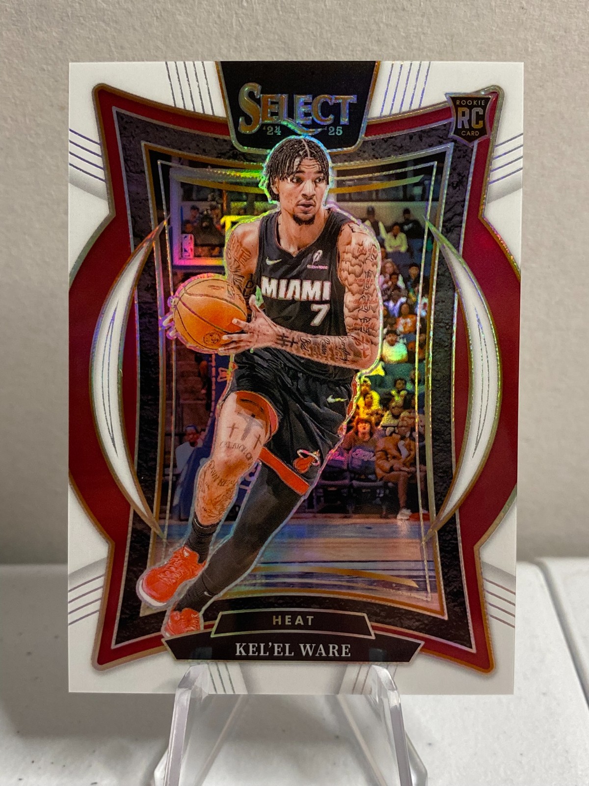 2024-25 Panini Select - Concourse Kel'el Ware #66 White Prizm /149 (RC)