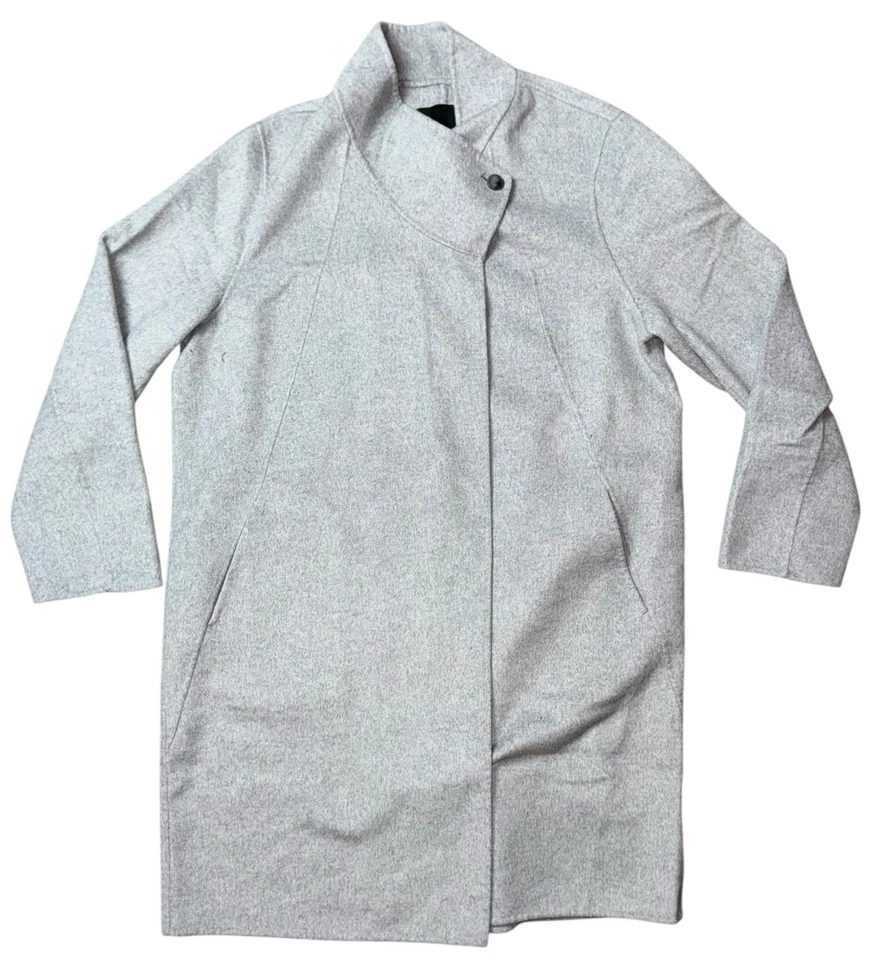 Abrigo Mujer BANANA REPUBLIC Doble Cocoon Talla XL Gris Foto 2 de 4