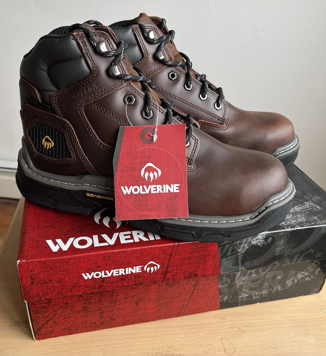 Wolverine M Leather Upper Insulated Boots for Men for Sale  display picture 1