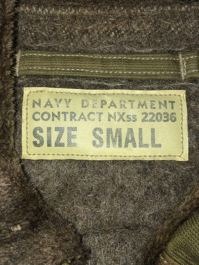 Buzz Rickson's N-1 Deck Jacket Navy Submarine Pat… - image 7