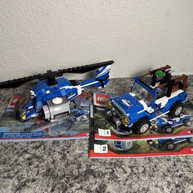 Lego Dino 5882 + 5883 And Jurassic World 75915 + 75916 Near Complete